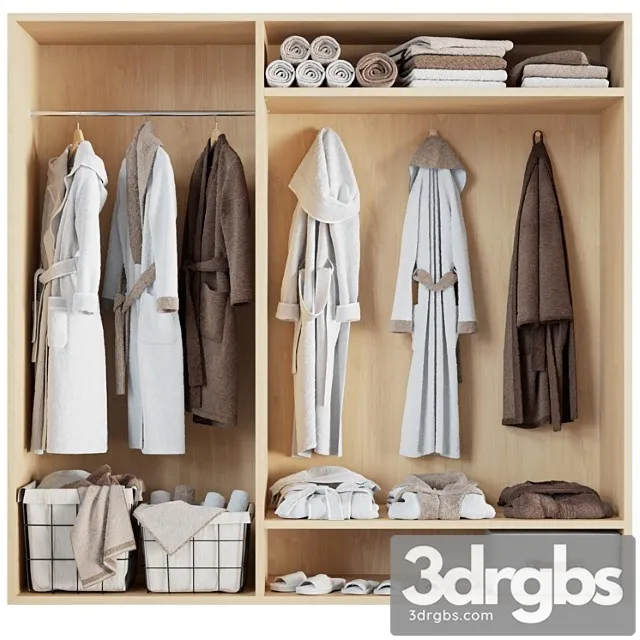 Bathroom Decor Set 2 3 3D Model Download