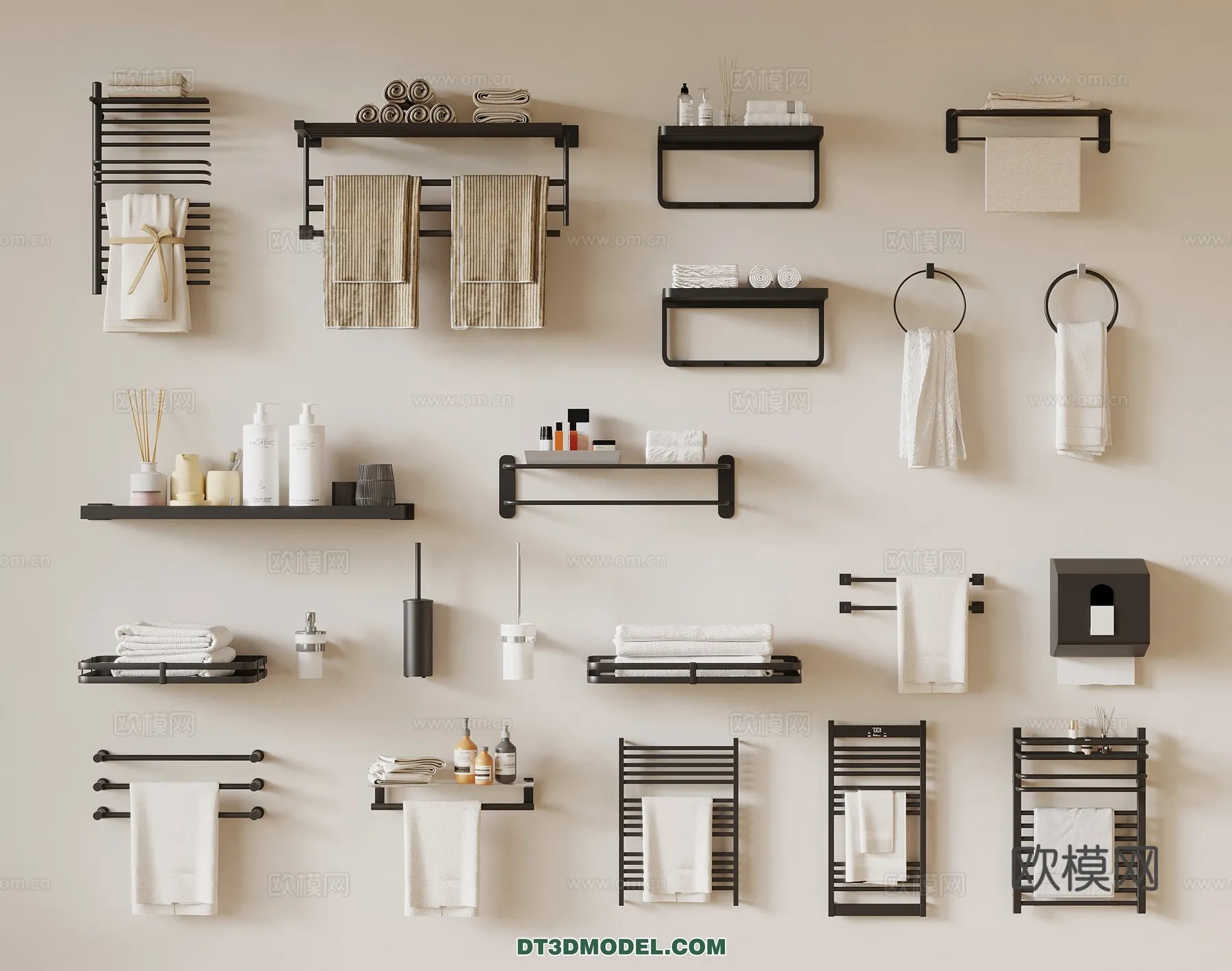 Bathroom Decoration 3D Models For Free Download - 3dsky - 046 - VRAY Render