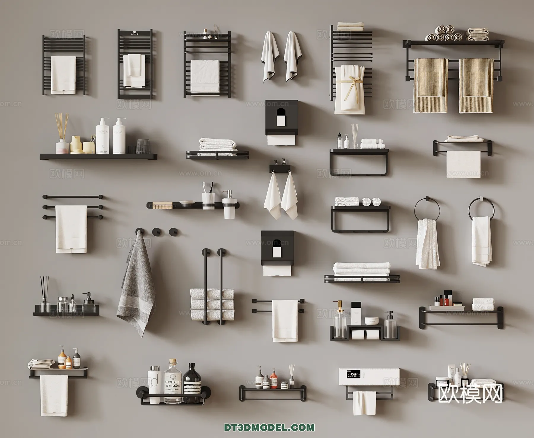 Bathroom Decoration 3D Models For Free Download - 3dsky - 050 - VRAY Render