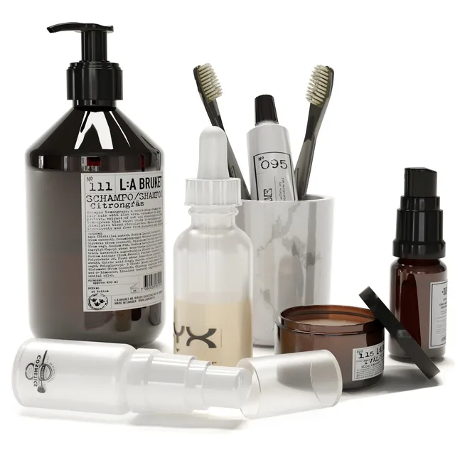 bathroom – Decorative set La Bruket 3D Model