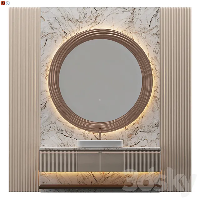 Bathroom Design House Interior Modern 2021 3DModel Bathroom Design House Interior Modern 2021 3DModel