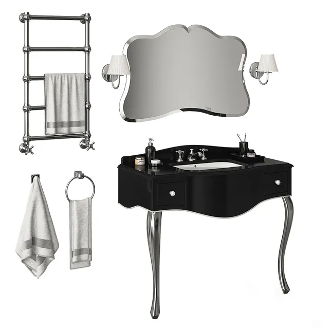 bathroom – Devon and Devon Audrey Black 3D Model