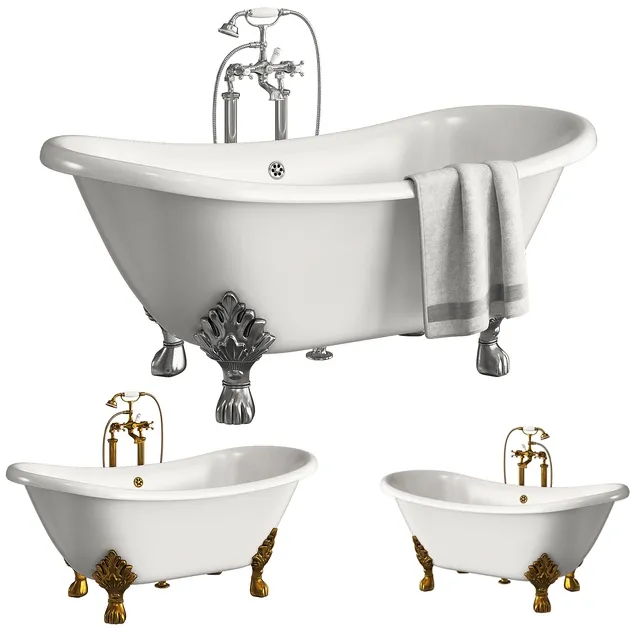 bathroom – Devon and Devon Chérie bath 3D Model