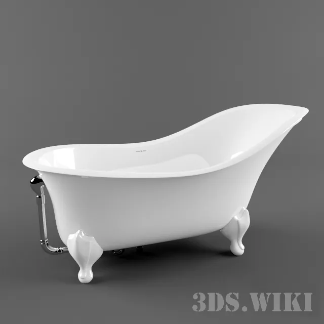 bathroom – Drayton bathtub model 3D Model bathroom – Drayton bathtub model 3D Model