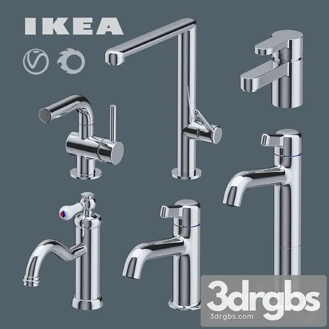 Bathroom Faucets Ikea 3D Model Download