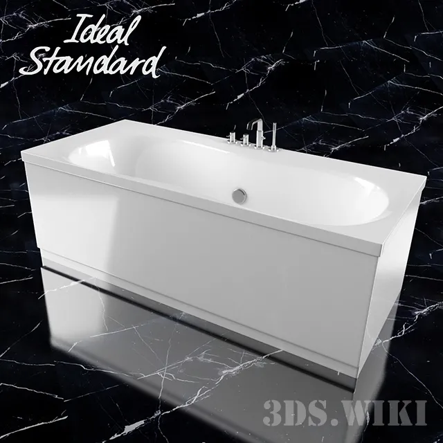 bathroom – Freestanding bathtub Ideal STANDARD AQUA Duo 3D Model