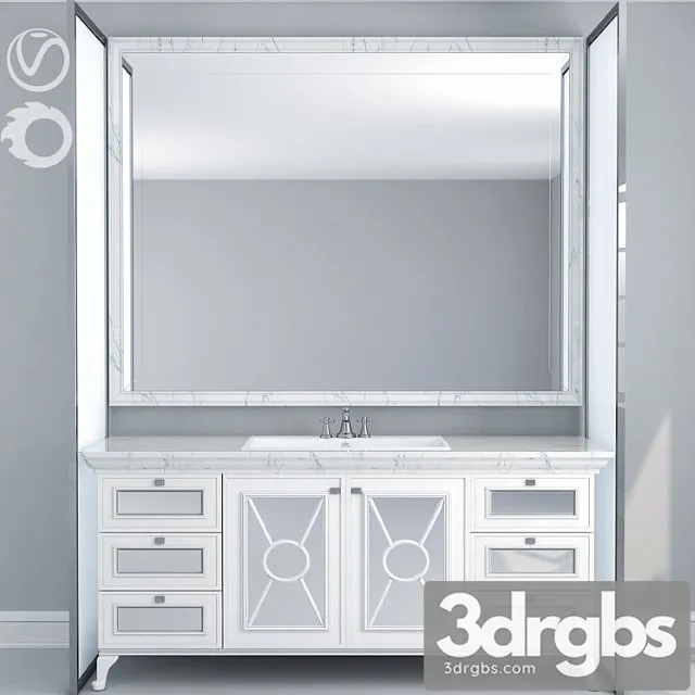 Bathroom Funiture 15 3D Model Download