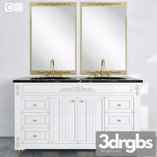 Bathroom Funiture 2 3D Model Download