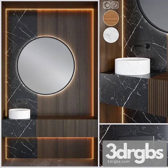 Bathroom Funiture 7 3D Model Download