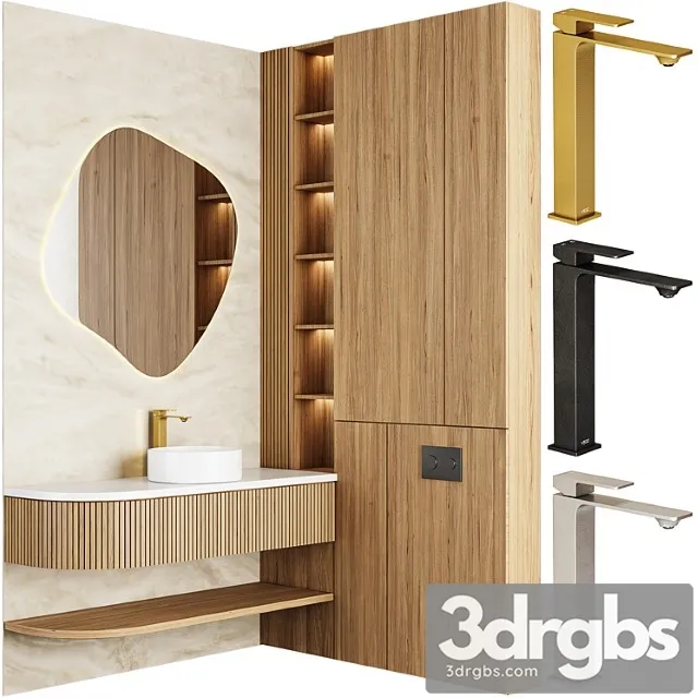 Bathroom Funiture 9 3D Model Download