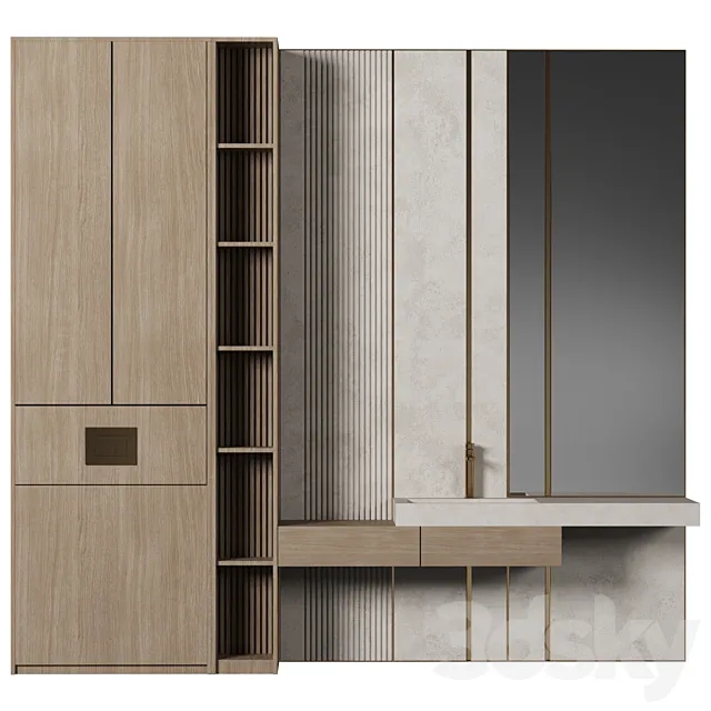 Bathroom Furniture 016 3D Model Bathroom Furniture 016 3D Model