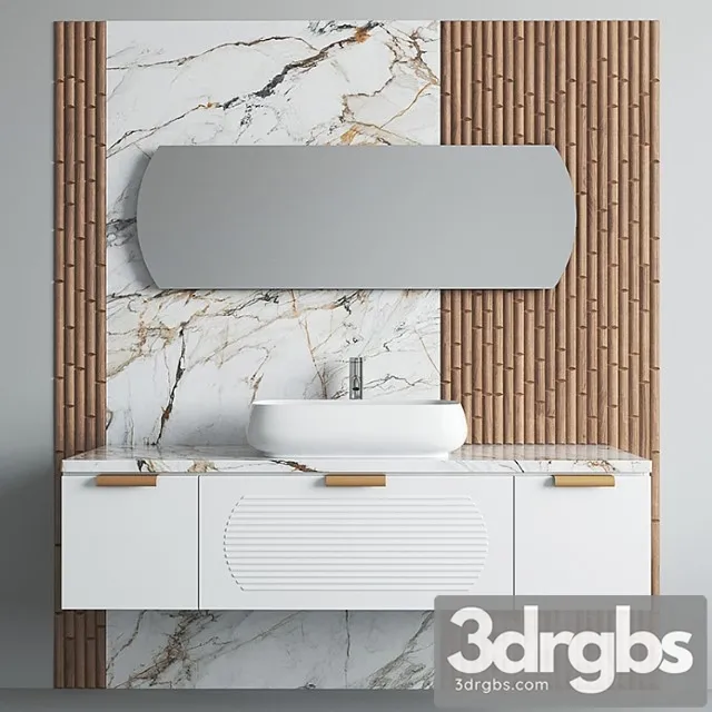 Bathroom Furniture 061 3D Model Download