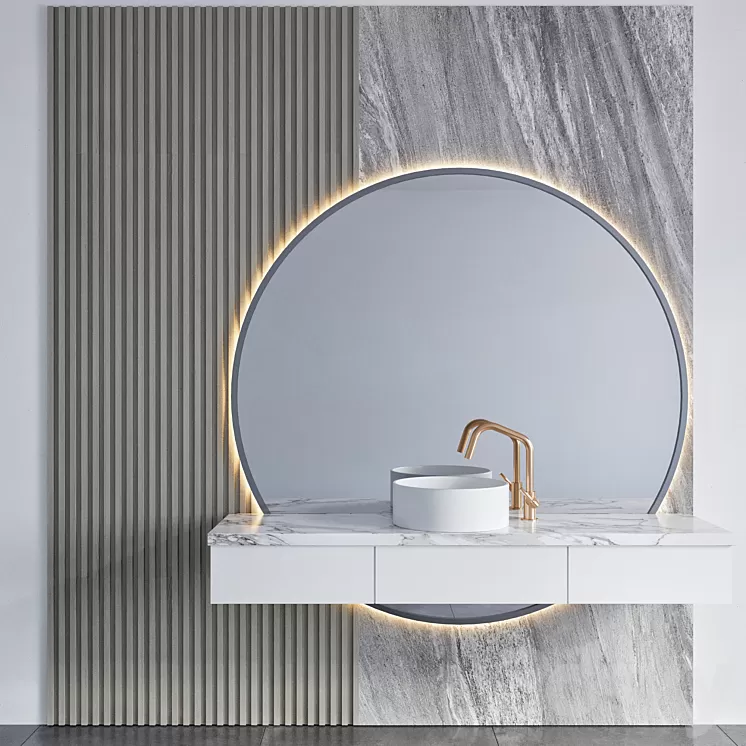 Bathroom Furniture 08 3D Model Bathroom Furniture 08 3D Model