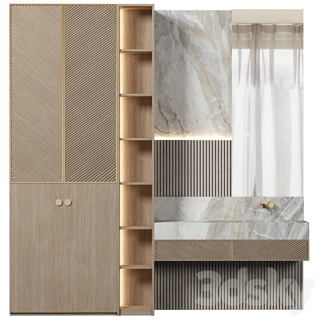 Bathroom Furniture 129 3D Model Bathroom Furniture 129 3D Model