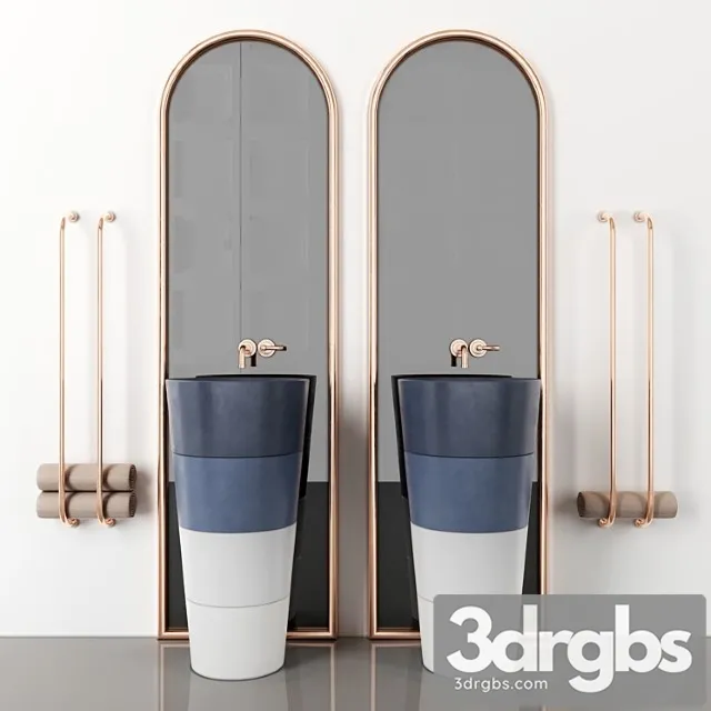 Bathroom Furniture 23 3D Model Download