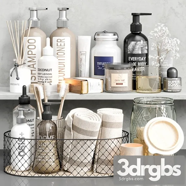 Bathroom Furniture 23 6 3D Model Download