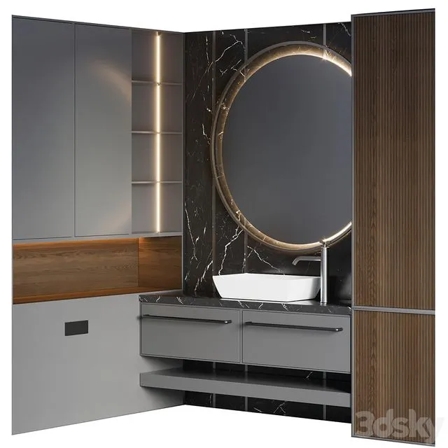 bathroom furniture 28 3D Model bathroom furniture 28 3D Model