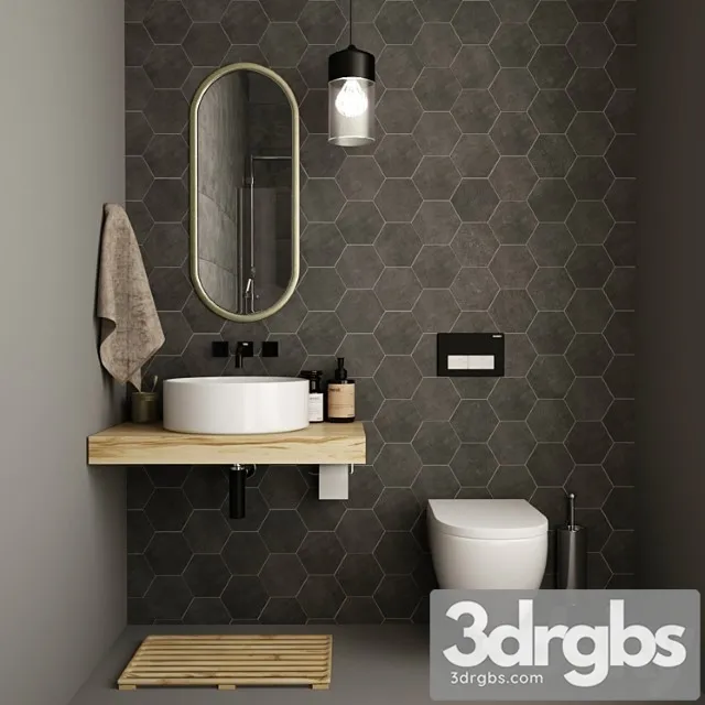 Bathroom Furniture 28 3D Model Download