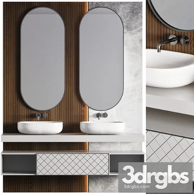 Bathroom Furniture 30 3D Model Download