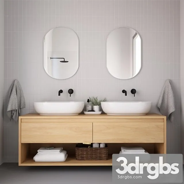 Bathroom Furniture 31 3D Model Download
