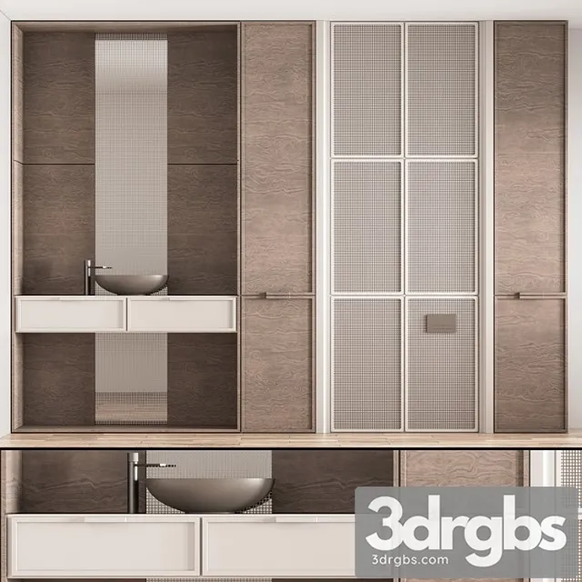 Bathroom Furniture 37 3D Model Download