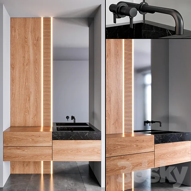 bathroom furniture 38 3D Model