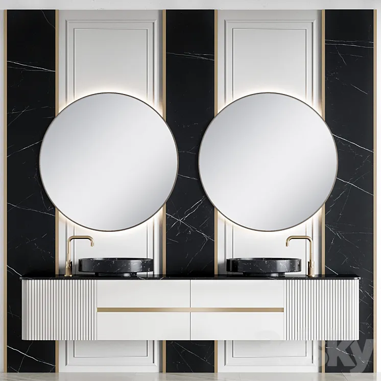 Bathroom Furniture 39 3D Model Free Download