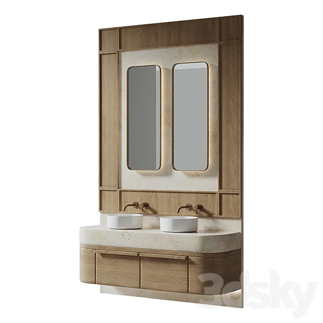 Bathroom furniture 3D Model