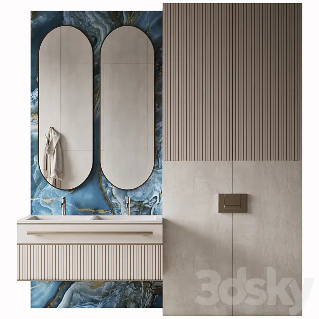 Bathroom furniture 3D Model Bathroom furniture 3D Model