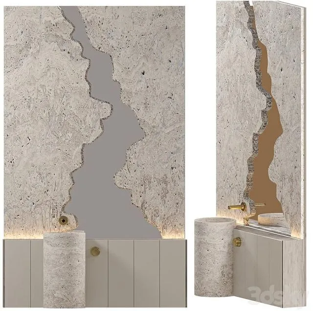 Bathroom furniture 3D Model