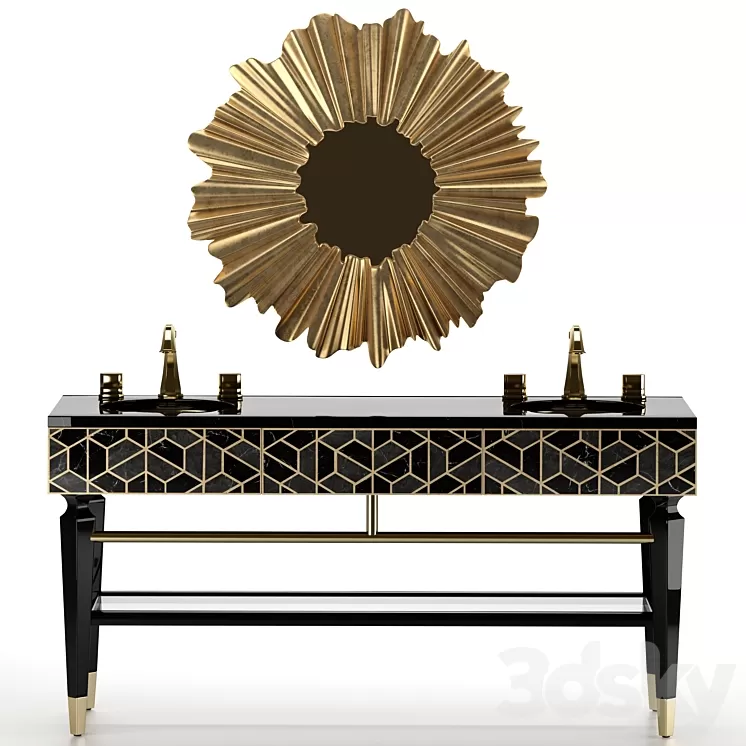 Bathroom furniture 3D Model Bathroom furniture 3D Model