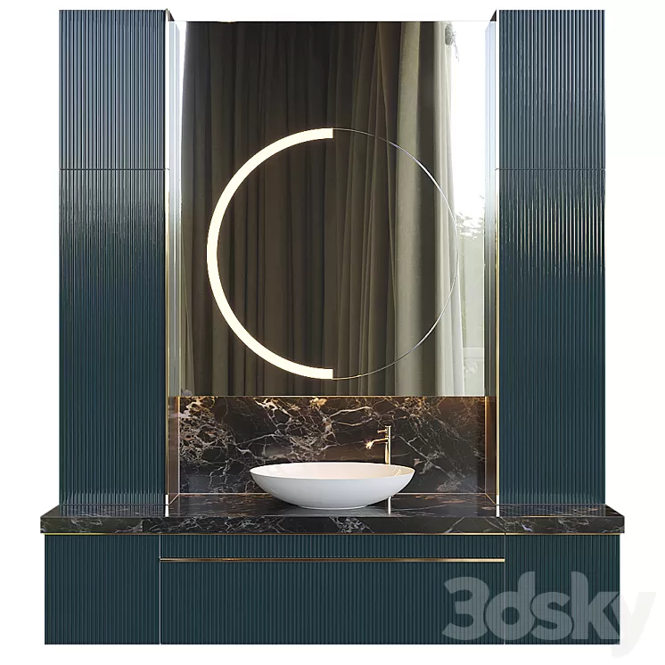 Bathroom furniture 3D Model Bathroom furniture 3D Model
