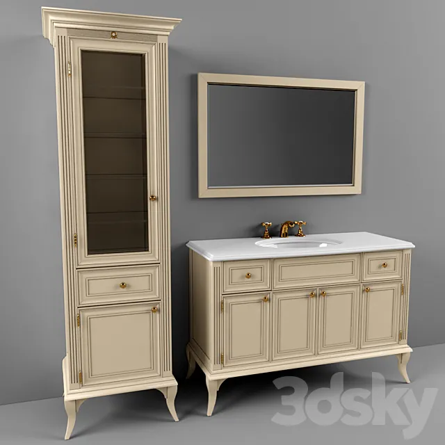 Bathroom Furniture 3D Model Bathroom Furniture 3D Model