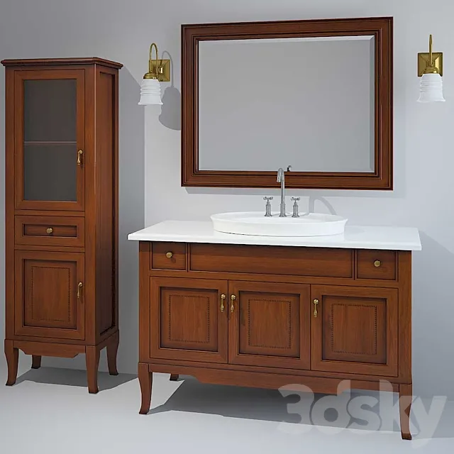 bathroom furniture 3D Model bathroom furniture 3D Model