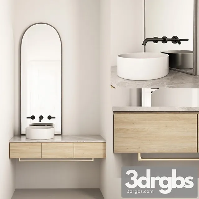 Bathroom Furniture 42 3D Model Download