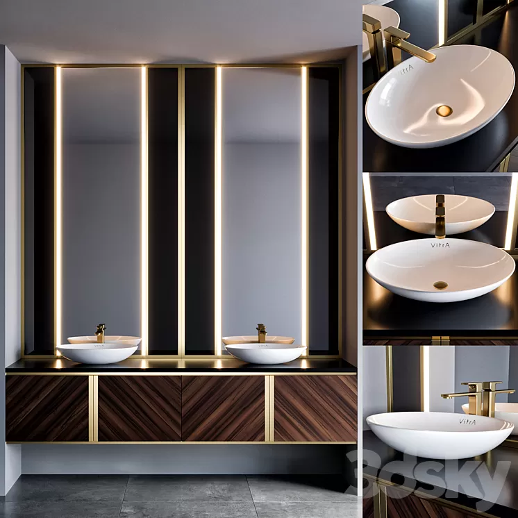 bathroom furniture 53 3D Model bathroom furniture 53 3D Model