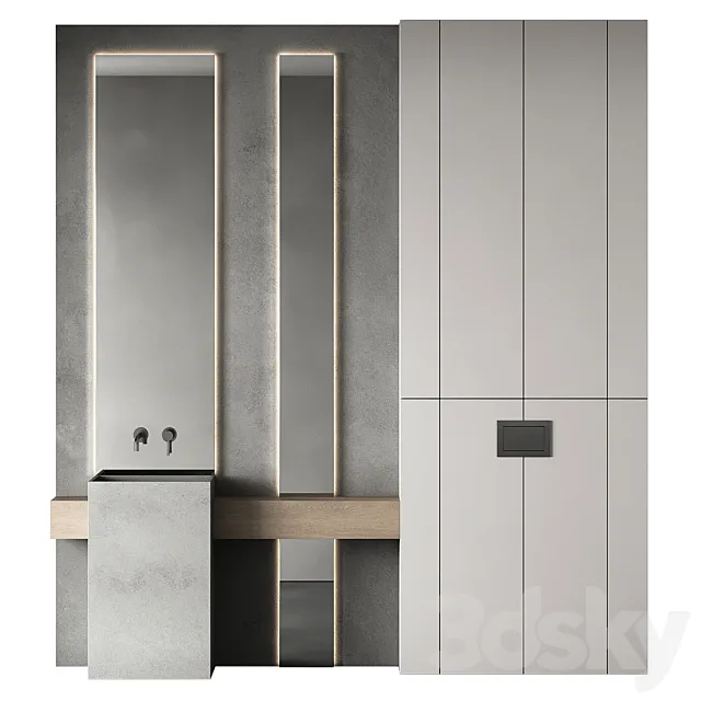 Bathroom furniture 57 3D Model