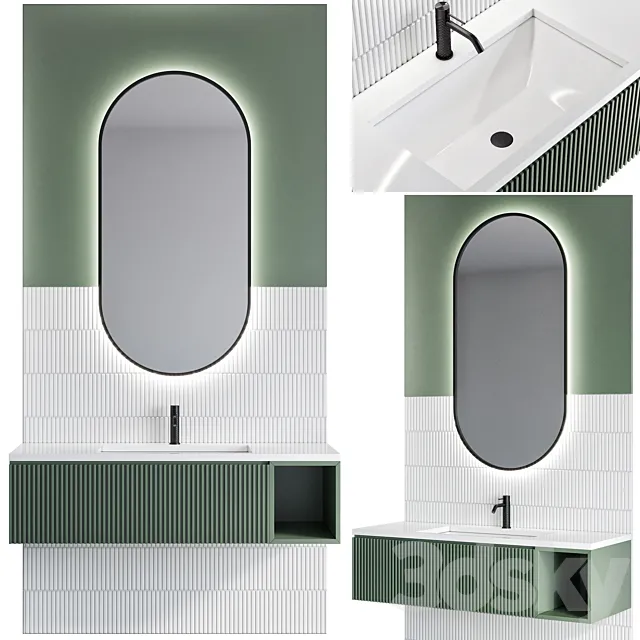 bathroom furniture 62 3D Model bathroom furniture 62 3D Model