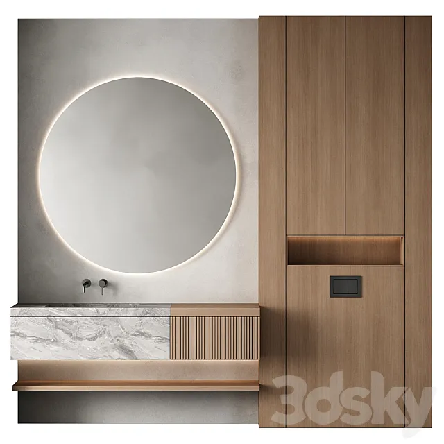 Bathroom furniture 69 3D Model