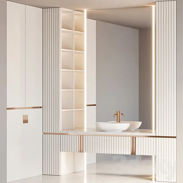 bathroom furniture 81 3D Model bathroom furniture 81 3D Model