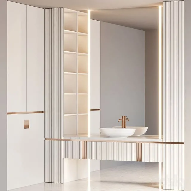 Bathroom furniture 81 3D Model