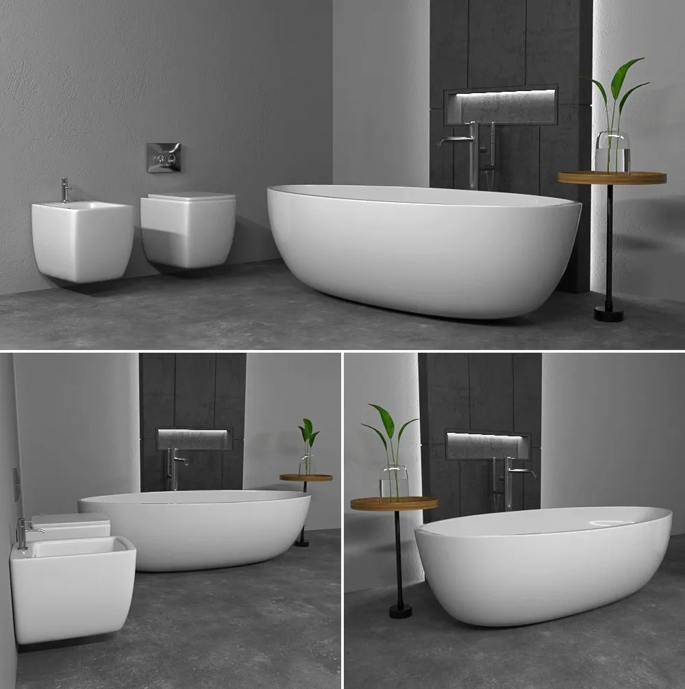 bathroom – Furniture bathroom 3 3D Model