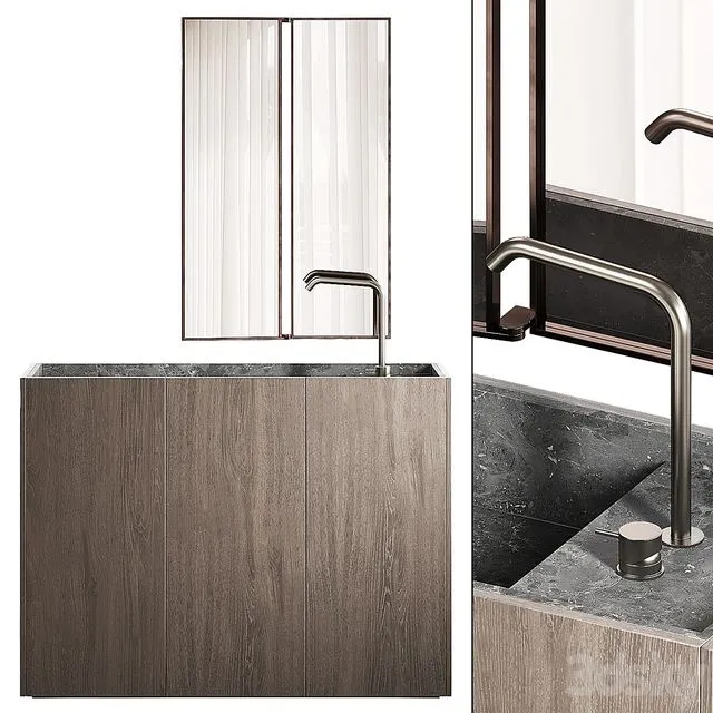 Bathroom furniture Ceadesign 3D Model