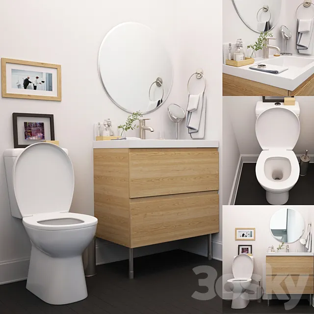 Bathroom Furniture I Bathroom furniture_11 3D Model Bathroom Furniture I Bathroom furniture_11 3D Model