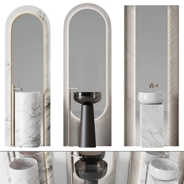 Bathroom furniture No. 29 3D Model Bathroom furniture No. 29 3D Model