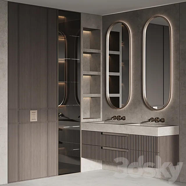 Bathroom furniture No. 34 3D Model