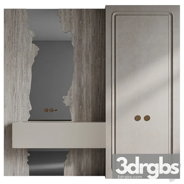 Bathroom Furniture River 3D Model Download