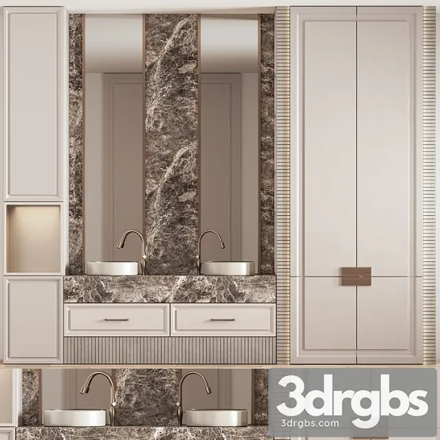 Bathroom furniture set 07 Bathroom furniture set 07