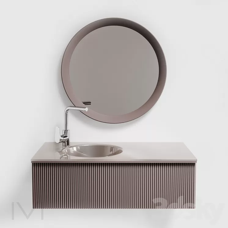 Bathroom furniture VIVOMOBILI 3D Model Bathroom furniture VIVOMOBILI 3D Model