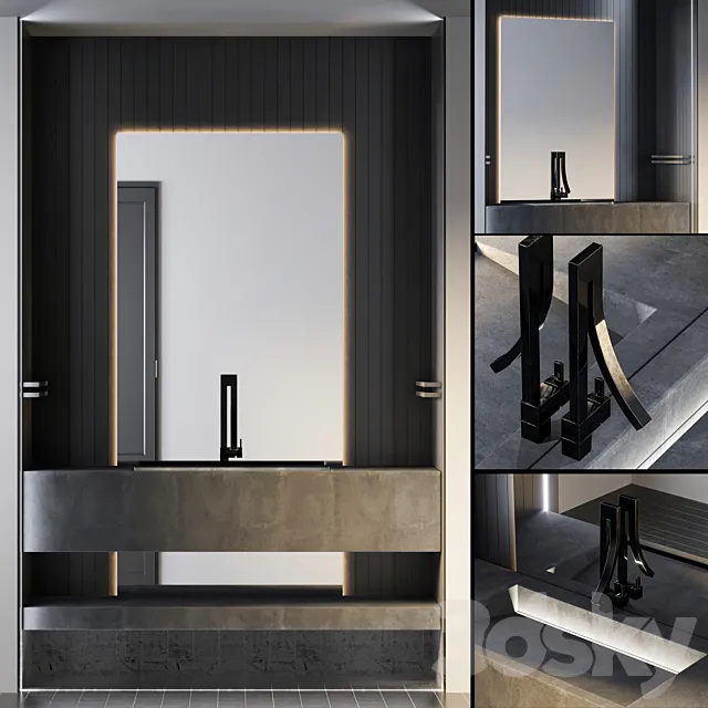 bathroom furniture vol.05 3D Model bathroom furniture vol.05 3D Model